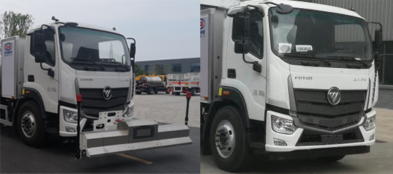 福田10方純電動清洗車（程力牌CL5183GQXBEV型純電動清洗車）
